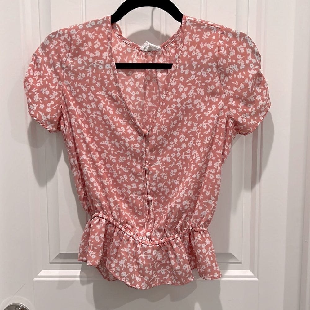 Floral top Size S